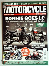 Motorcycle Sport &amp; Leisure Magazine No.12 December 2015 mbox144 Bonnie Goes LC - £3.08 GBP