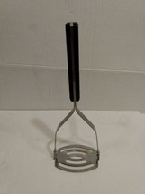 Vtg ACE Potato Vegetable Masher Stainless Steel USA Black Handle Utensil... - $18.85