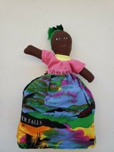 Topsy Turvy Doll made in Jamaica Beautiful colors &amp; pristinely made! Collectible - £15.98 GBP