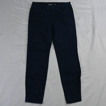 Old Navy 0 Navy Blue Stretch Pixie Mid Rise Skinny Chino Pants - $13.99