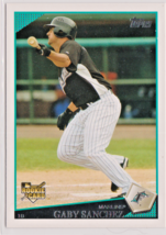 Gaby Sanchez Miami Marlins First Base 2009 Topps Card # 202 Near Mint - $1.92