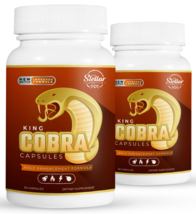 2 Pack King Cobra Capsules for Men-New Improved Formula-90 Capsules x2 - $59.39