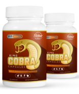 2 Pack King Cobra Capsules for Men-New Improved Formula-90 Capsules x2 - €51,00 EUR