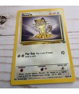 Meowth Pokémon TCG 56/64 Jungle Common 1999 LP - $3.99