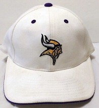 Vintage Minnesota Vikings White Hat Size 7 NFL Football Viktor Ragnar Me... - £22.38 GBP