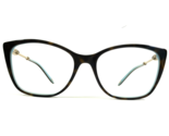 Tiffany &amp; Co. Eyeglasses Frames TF 2160-B 8134 Tortoise Gold Blue 54-17-140 - $158.39