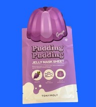 TONYMOLY Pudding Pudding Grape Jelly Mask Sheet 25 ml 1 Sheet NIP - $7.43