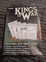 Kings of War Artefact and Spell Cards (2022) - $11.88