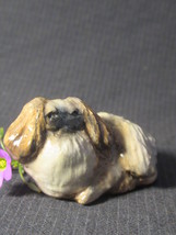 Ron Hevener Pekingese Collectible Miniature Figurine  - £19.81 GBP