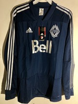 Adidas Long Sleeve MLS Jersey Vancouver Whitecaps Team Navy sz XL - £23.36 GBP