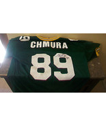 MARK CHMURA AUTOGRAPHED GREEN BAY PACKERS JERSEY, #89 - £235.09 GBP