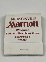 Matchbook Cover Jacksonville Marriott   Southern Matchbook Cover Swapfest gmg - £9.72 GBP