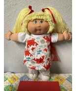Cabbage Patch Kid Girl 25th Anniversary Lemon Hair Green Eyes Head Mold ... - $395.00