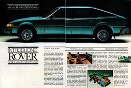 1980 Rover 3500 4 Door Hatchback 2 Page Vintage Print Ad British Import ... - $10.97