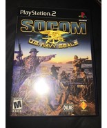 Socom Us Navy Seals PS2 Playstation 2 Game - $17.71 CAD