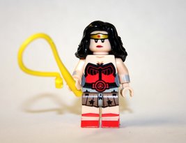 Wonder Woman Red Son Version DC Custom Minifigure - £4.72 GBP