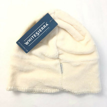 White Sierra Youth Kids Cozy Beanie Fleece Ivory Milky White S/M Unisex - £3.90 GBP