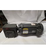 Used Baldor 3/4 Hp. DC Electric Motor D80C Frame 90 Volt with 40:1 Gear ... - $349.99
