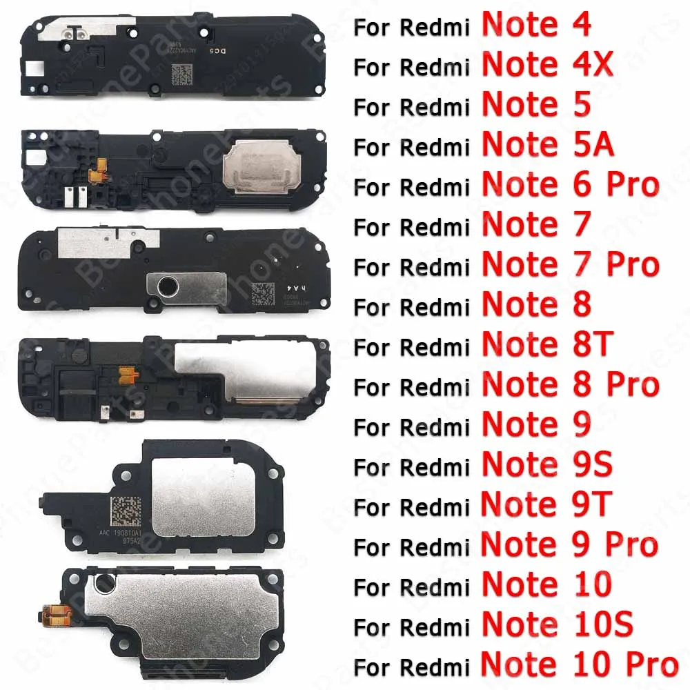 Loudspeaker For Xiaomi Redmi Note 10 Pro 10S 9 9S 9T 8 8T 7 6 5 5A 4 4X Loud - £7.73 GBP+