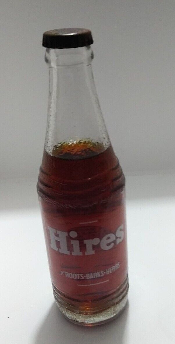 Primary image for VINTAGE HIRES ROOT BEER SODA FULL UNCAPPED BOTTLE - MADE IN CANADA