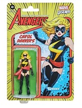 NEW SEALED 2021 Kenner Marvel Legends Retro Carol Danvers Action Figure - £19.46 GBP