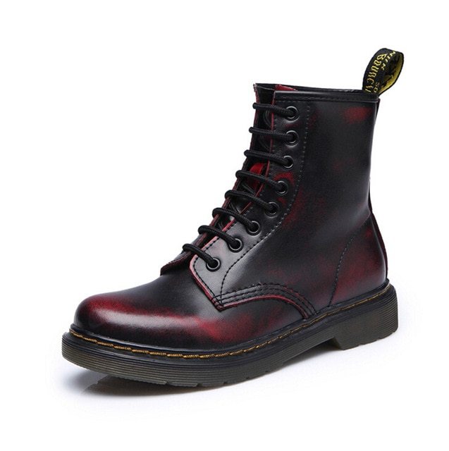 Dr Martens Boots Black Leather Women All Womens US Size 1460 S Doc Eye New 8 7 - $32.97