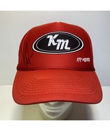 Kip Moore Autographed Cap Red Trucker&#39;s Hat Signed Country Music Star by... - $47.28 CAD