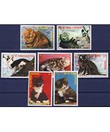Equatorial Guinea Mi 1394-1400 MNH imperf Cats, Kittens, Pets ZAYIX 0224... - £3.19 GBP
