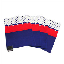 Patriotic Stars and Stripes Placemats set of 4 by Ladelle® 13x18 inches - $18.80