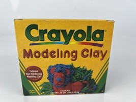 Vintage 1998 Crayola Modeling Clay 16 oz. Binney And Smith. Non Toxic - £10.17 GBP