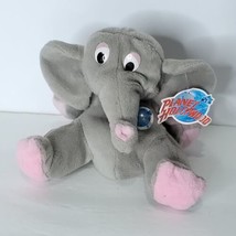 Rare 1997 Planet Hollywood Plush ELEPHANT Popcorn 6&quot; Stuffed Animal Toy HTF - £15.31 GBP