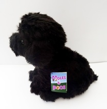 Black Labradoodle 12&quot; plushie gift wrapped or not with an engraved tag or not - £31.45 GBP+