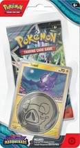 Pokemon Scarlet and Violet Twilight Masquerade Toxel Checklane Blister - £6.93 GBP
