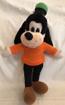 Vintage Disney Goofy Plush Stuffed Animal 14” Disneyland Cloth Tush Tag RARE - $15.99