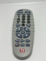 TV Guide TVG1307 Remote Control 3 Device Gray Genuine Factory - Elderly ... - $8.02
