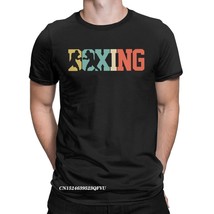 Boxing Tops T Shirts For Men Pure Cotton Funny Tee Shirt Crew Neck Boxer Tees Ha - £67.76 GBP