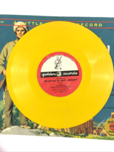 Vintage 1955 Walt Disney&#39;s Ballad of Davy Crockett Little Golden Record ... - £8.85 GBP