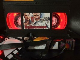 Retro VHS Lamp,Deliverance,Night Light Stunning Collectable, Top Quality! - £14.77 GBP