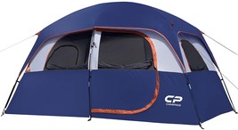 CAMPROS CP Tent-6-Person-Camping-Tents, Waterproof Windproof Family Tent with - £132.12 GBP
