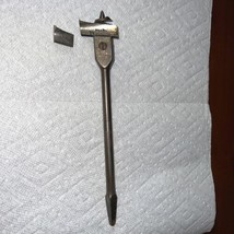 Vintage E Jennings Made in USA Adjustable Wood Auger Drill Bit 7/8-1 3/4 - £14.55 GBP