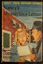 Nancy Drew Mystery Stories Nancy&#39;s Mysterious Letter Hard Cover Book #8 - £5.50 GBP