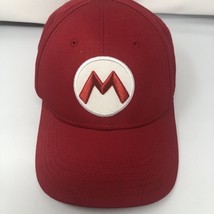 Nintendo Super Mario Hat Red Flex Baseball Snapback Cap Youth Size 2017 - $12.87