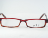 Ogi A7106 286 Rojo / Demi Tortuga Gafas Marco 7106 50-15-140 Alemania - $76.22