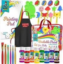 Colorful Creations: Washable Paint Set for Kids and Toddlers - Non Toxic Tempera - £55.47 GBP