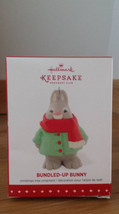 Hallmark Bundled-Up Bunny 2015 Christmas Ornament - £8.01 GBP