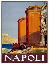 409.Napoli Italian Travel Art Decoration POSTER.Graphics to decorate home office - £13.50 GBP+