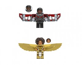 Layla and Falcon Minifigures The Avengers Movie Sets - £6.17 GBP