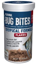 Fluval Bug Bites Insect Larvae Tropical Fish Flake 3.17 oz - £36.49 GBP