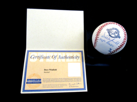 David Dave Winfield Hof 2001 Yankees Signed Auto L/E 100TH Logo Baseball Steiner - £116.80 GBP