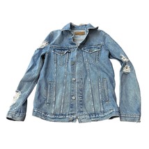 GRLFRND Daria Oversized Denim Trucker Jacket Size XS in &#39;You and I&#39; - $59.63 CAD
